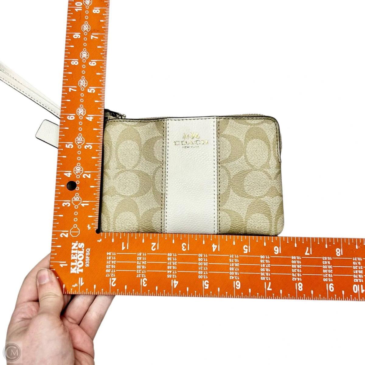 Wristlet Designer By Coach, Size: Small