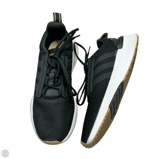 Shoes Athletic By Adidas In Black & White, Size: 8