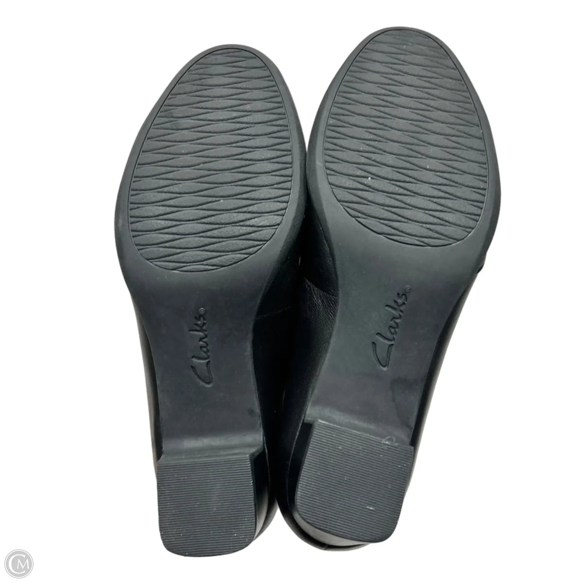 Shoes Heels Block By Clarks In Black, Size: 9