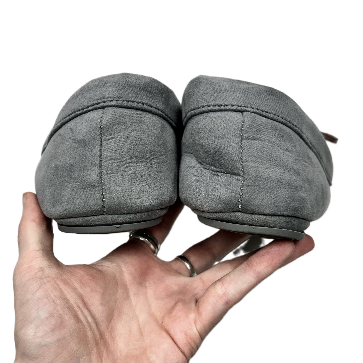 Grey Slippers By Old Navy, Size: 6