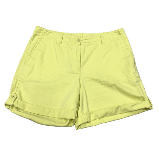 Yellow Shorts By Talbots, Size: 12