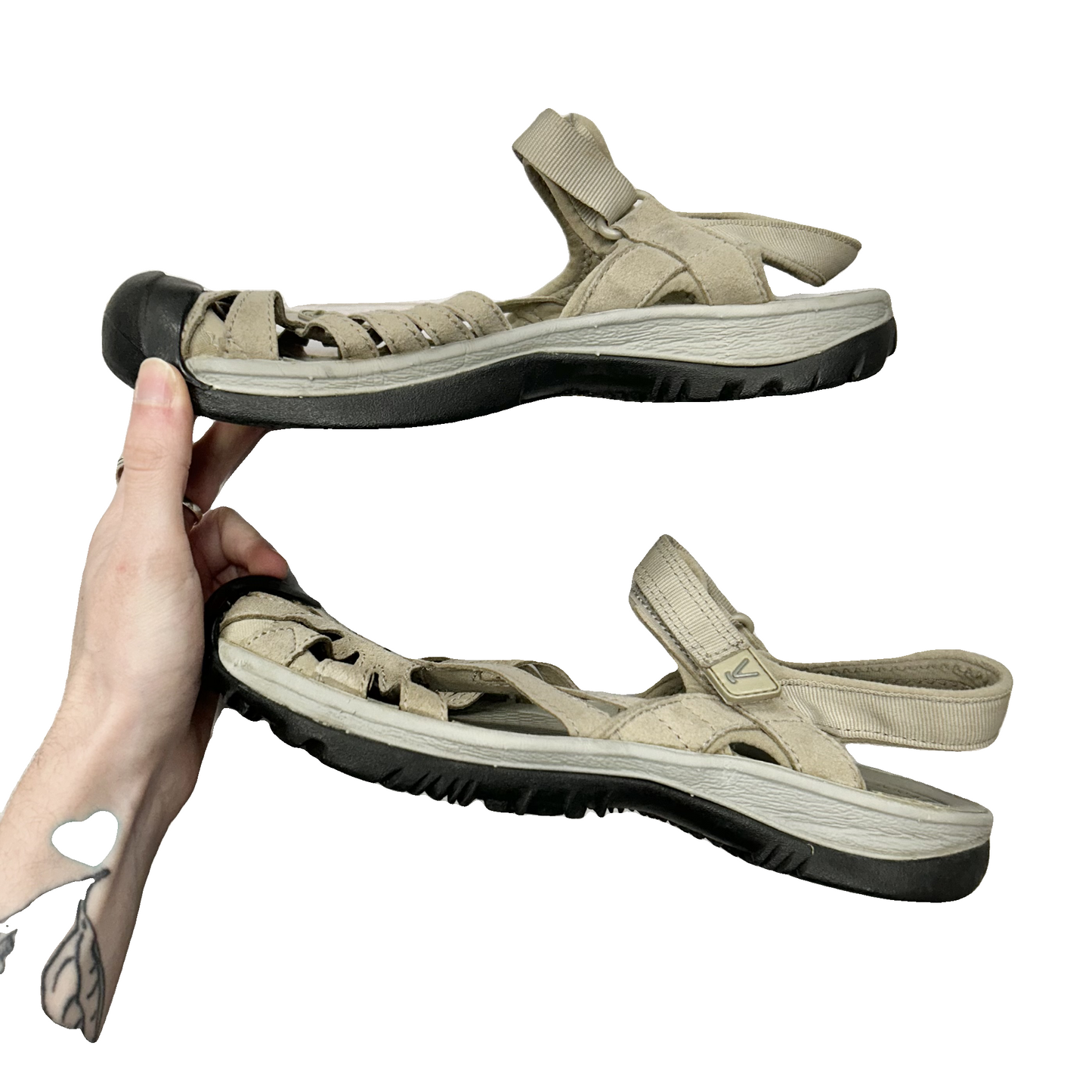 Sandals Sport By Keen In Taupe, Size: 7