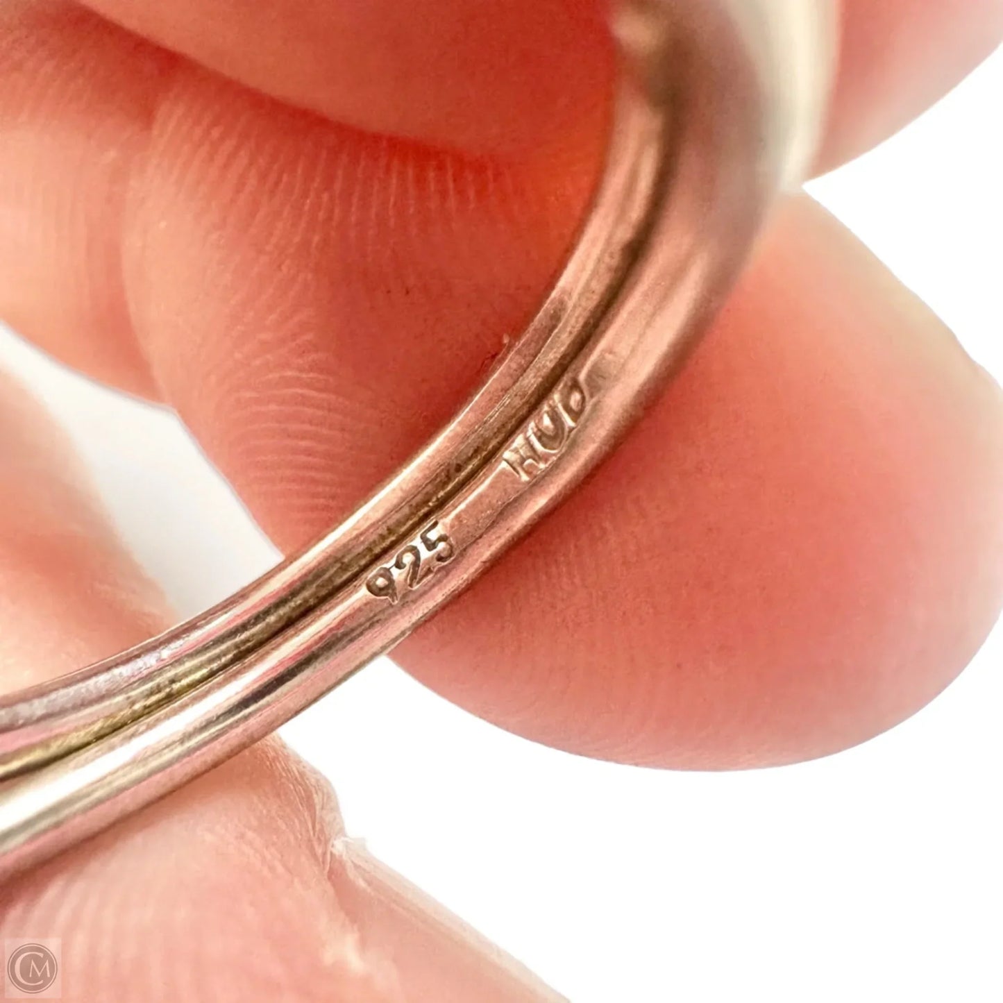 Ring Sterling Silver , Size: 8