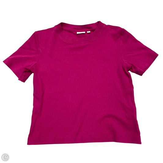 Top Short Sleeve Basic By Babaton In Pink, Size: Xxs