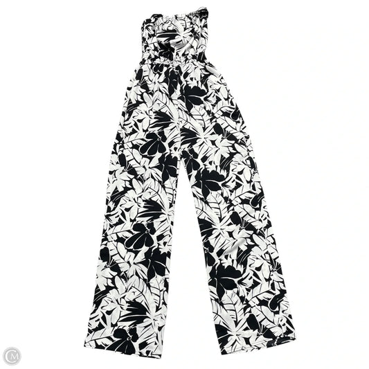 Jumpsuit By Michael By Michael Kors In Black & White, Size: Xxs