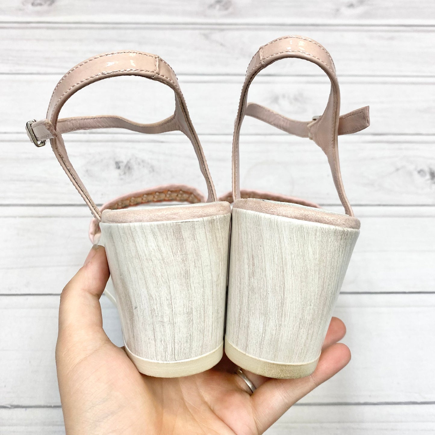 Sandals Heels Wedge By Hispanitas  Size: 9