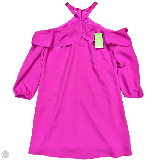 Dress Designer By Lilly Pulitzer In Fuschia, Size: Xs