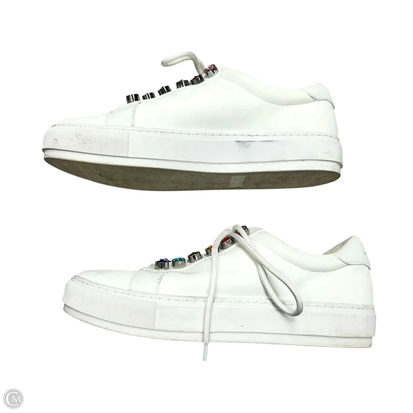 Shoes Designer By Kurt Geiger In White, Size: 9