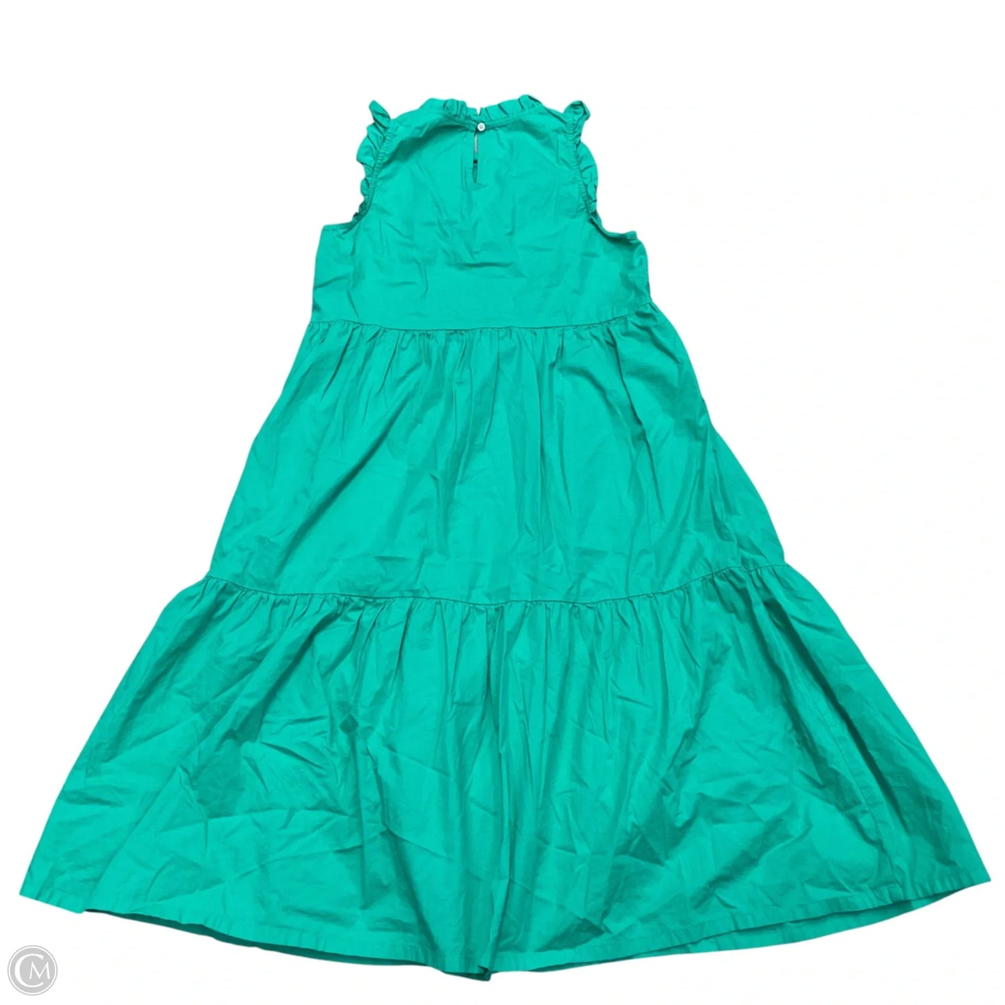 Dress Casual Maxi By J. Crew In Green, Size: M