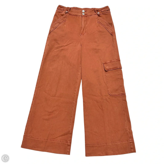 Jeans Wide Leg By Pilcro In Orange, Size: 8