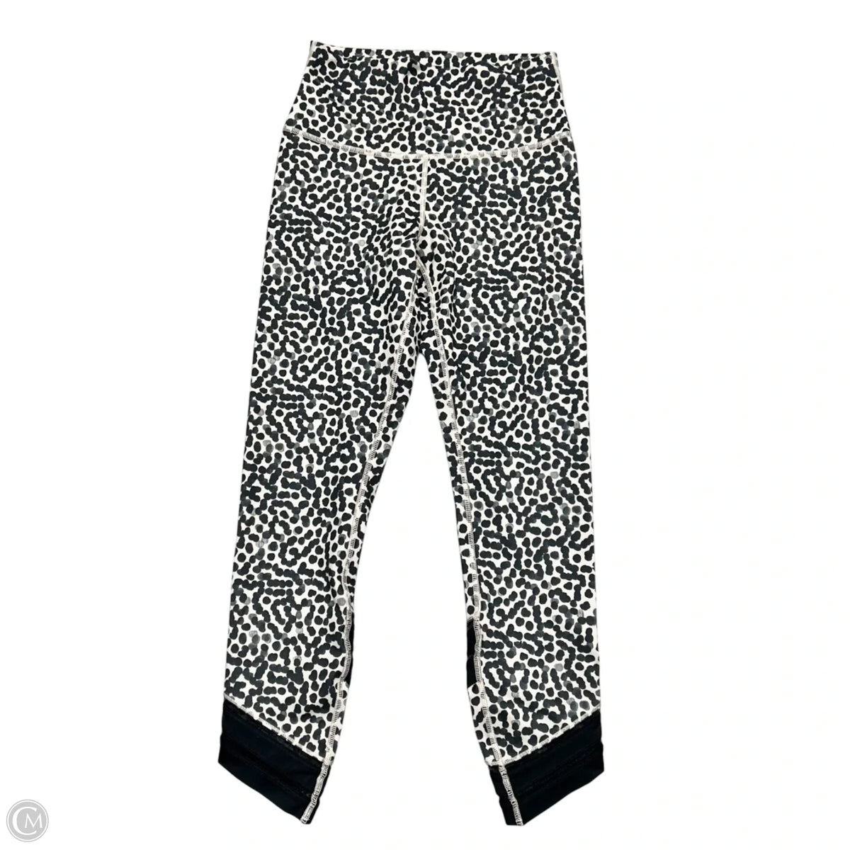 Athletic Leggings By Lululemon In Leopard Print, Size: M