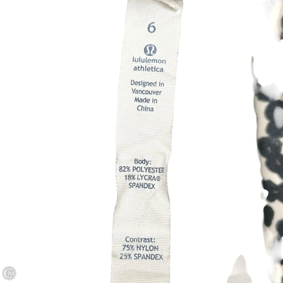 Athletic Leggings By Lululemon In Leopard Print, Size: M