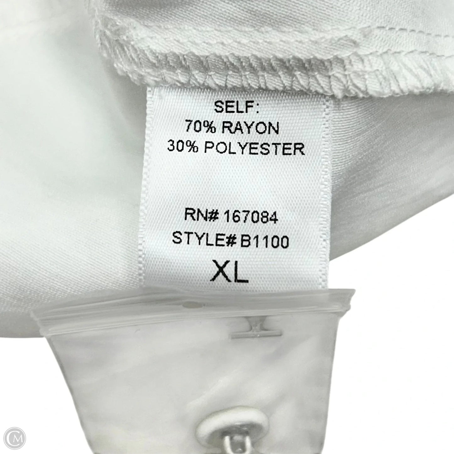 Top Long Sleeve By Pomander Place In White, Size: Xl