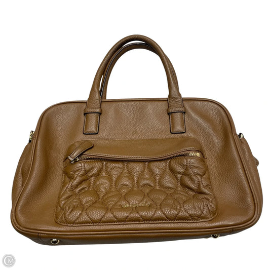 Handbag Leather By Vera Bradley, Size: Medium