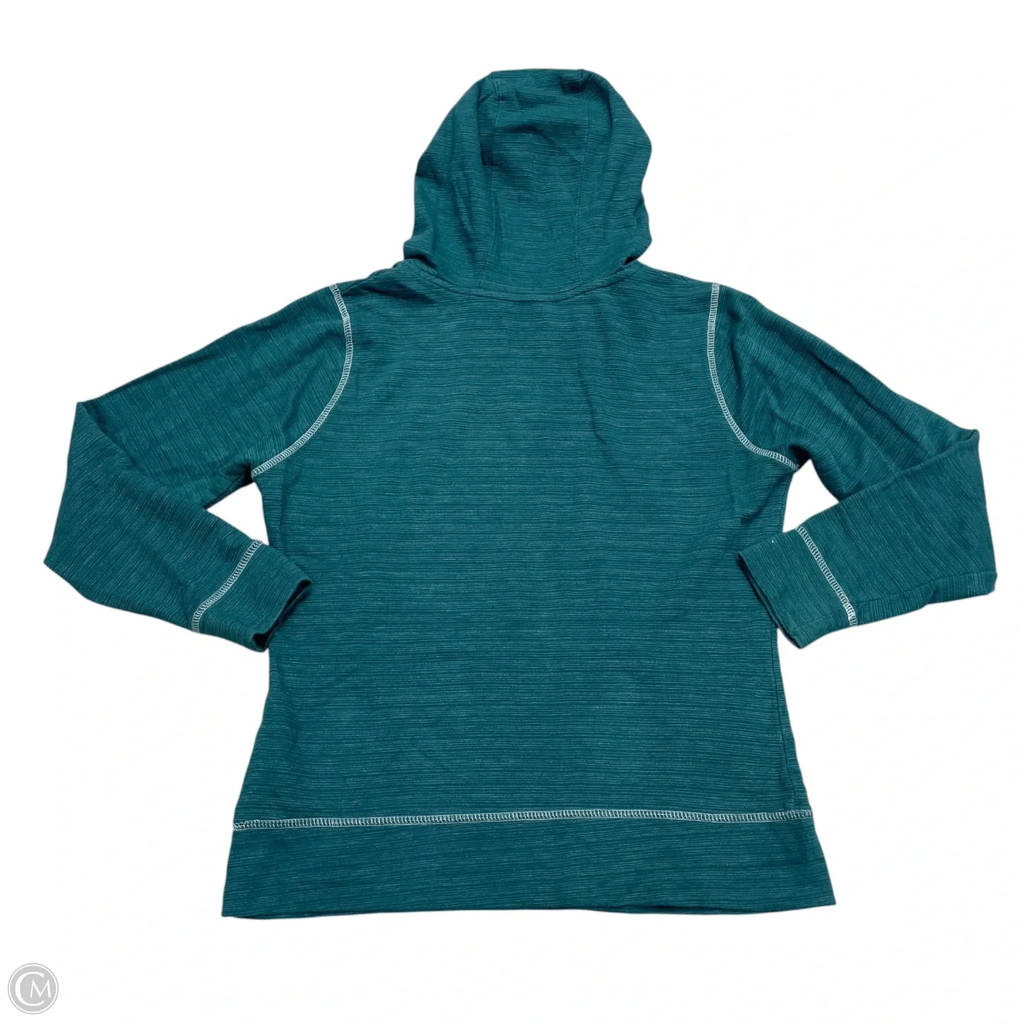 Sweatshirt Hoodie By Nfl In Green, Size: S