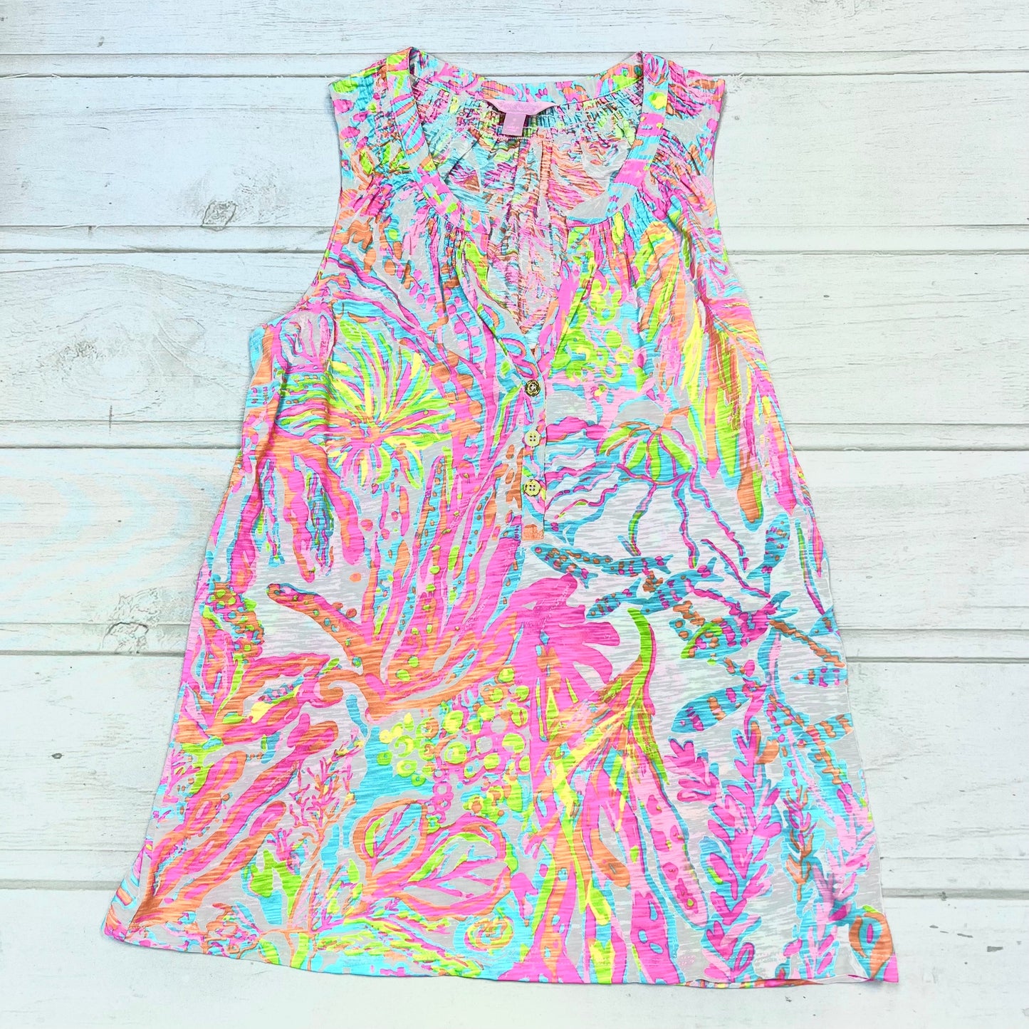 Top Sleeveless Designer By Lilly Pulitzer  Size: S