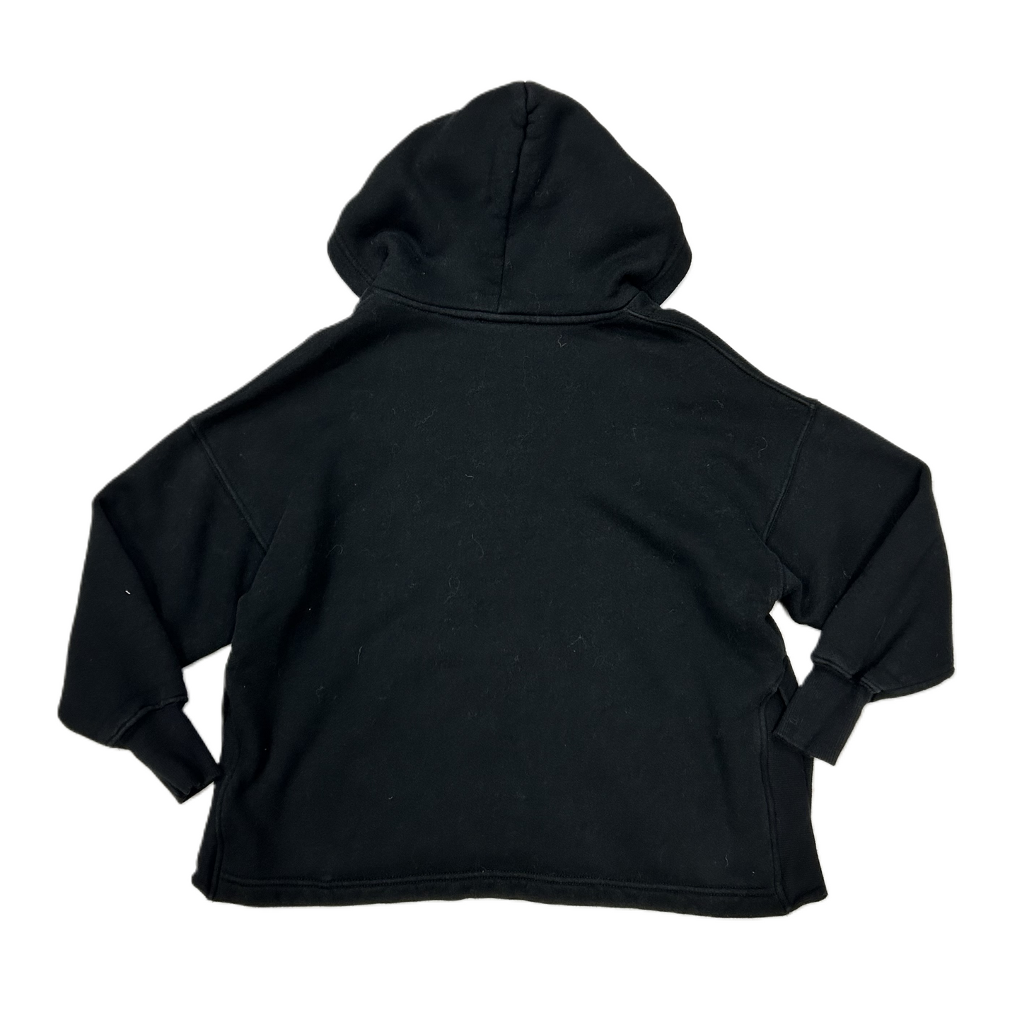 Sweatshirt Hoodie By Good American In Black, Size: S