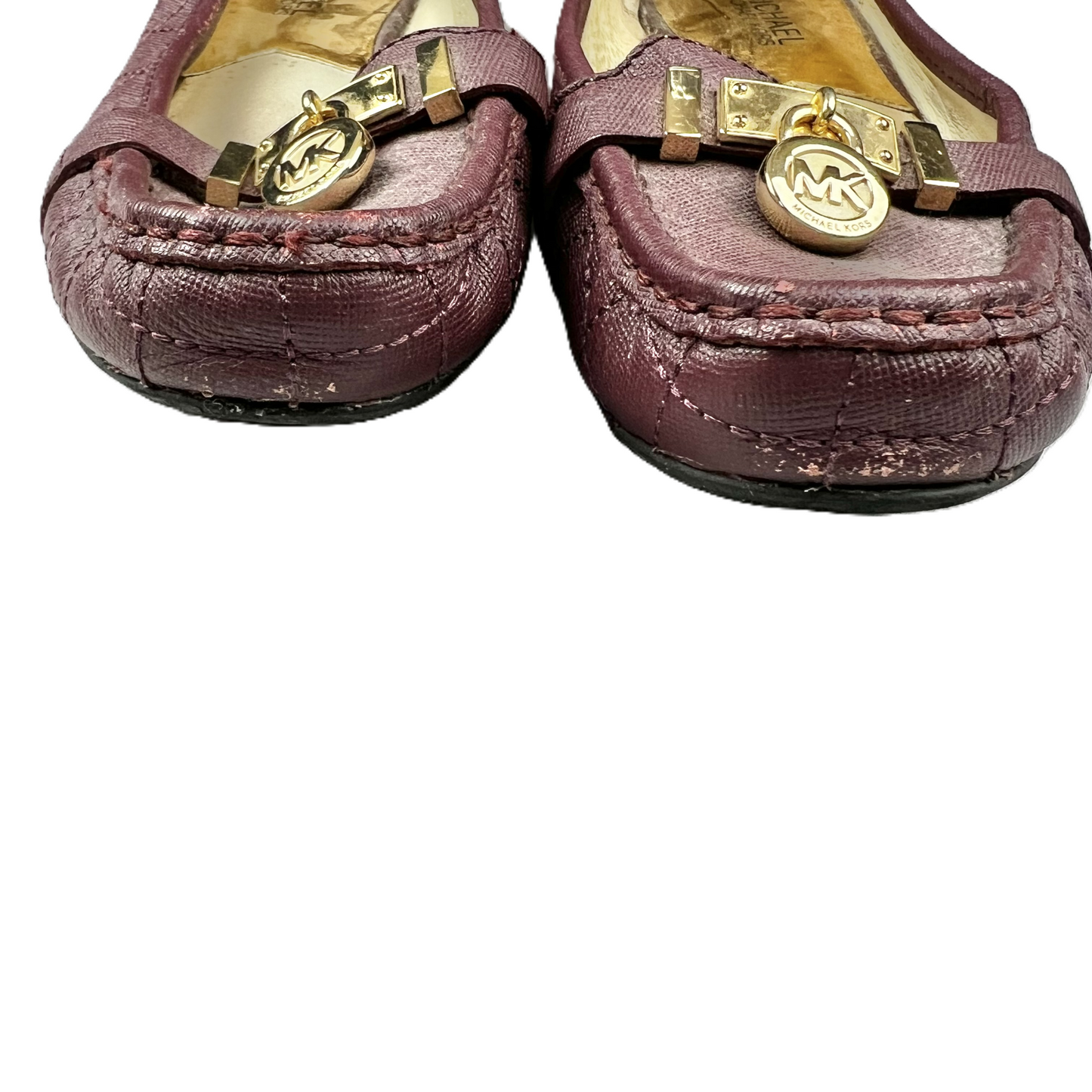 Wine Shoes Designer By Michael By Michael Kors, Size: 8