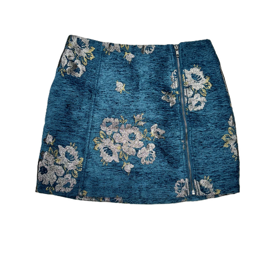 Teal Skirt Mini & Short By Free People, Size: 2