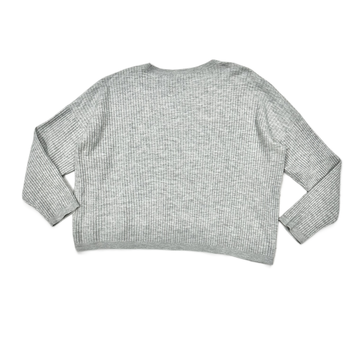 Top Long Sleeve By Eileen Fisher In Grey, Size: L