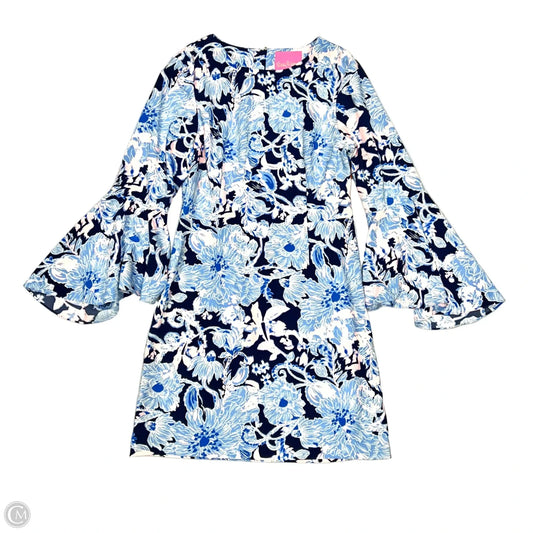Dress Designer By Lilly Pulitzer In Blue & Pink, Size: S
