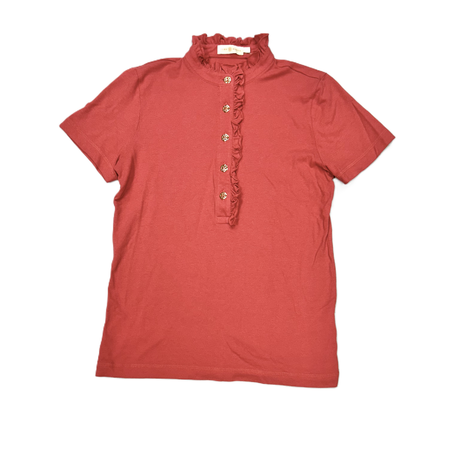 Top Short Sleeve Designer By Tory Burch  Size: M
