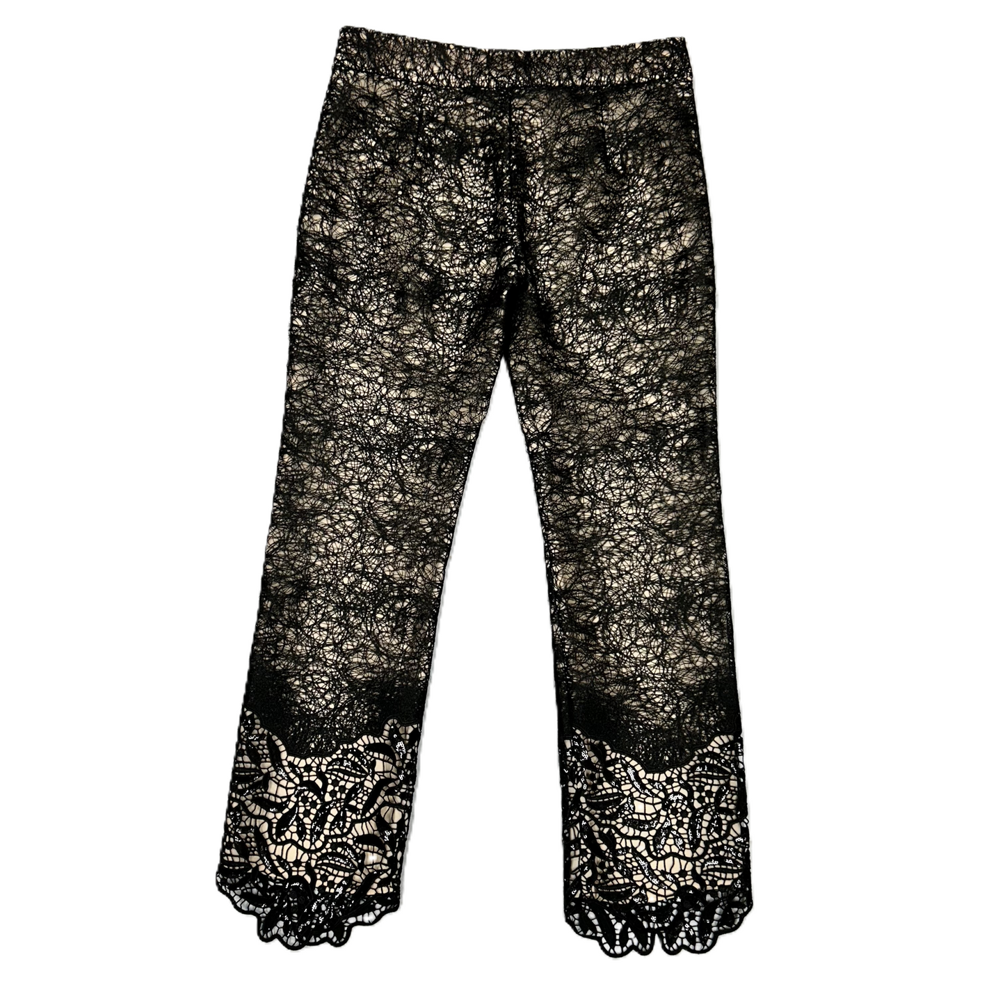 Black & Tan Pants Designer By Alexis, Size: S