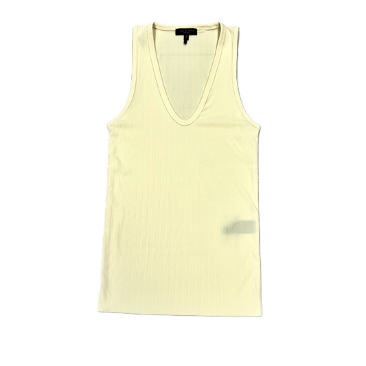 Yellow Tank Top Designer By Rag And Bone, Size: Xs