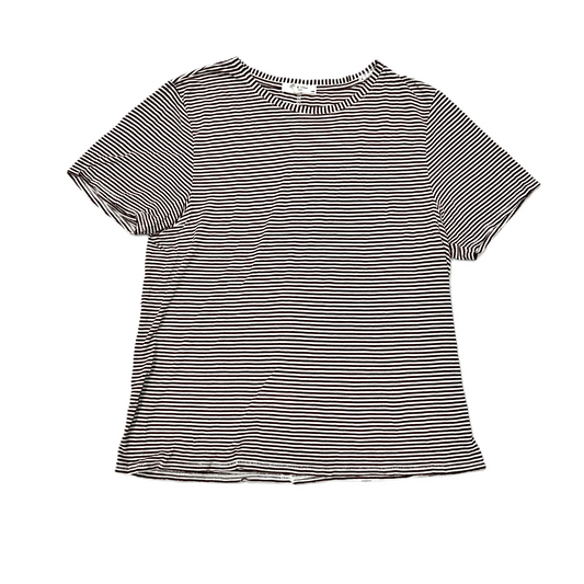 Striped Pattern Top Short Sleeve Designer By Rag And Bone, Size: M