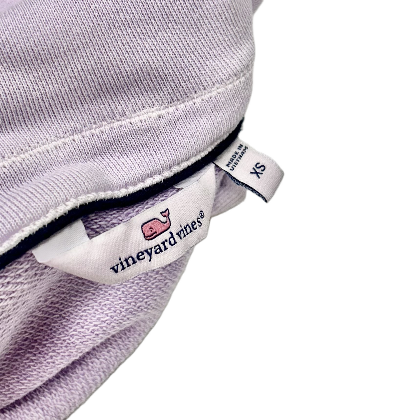 Purple Athletic Sweatshirt Collar By Vineyard Vines, Size: Xs