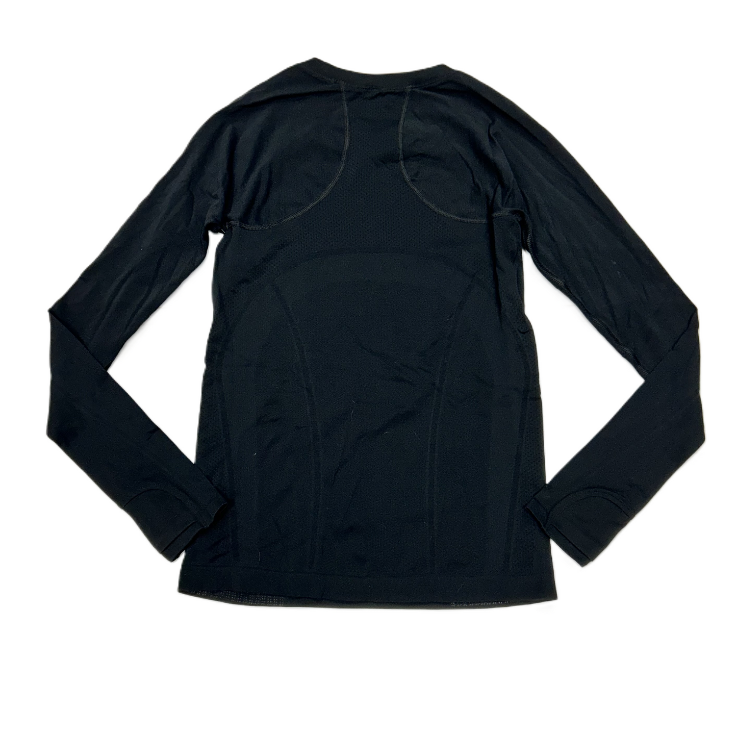 Athletic Top Long Sleeve Crewneck By Athleta In Black, Size: S