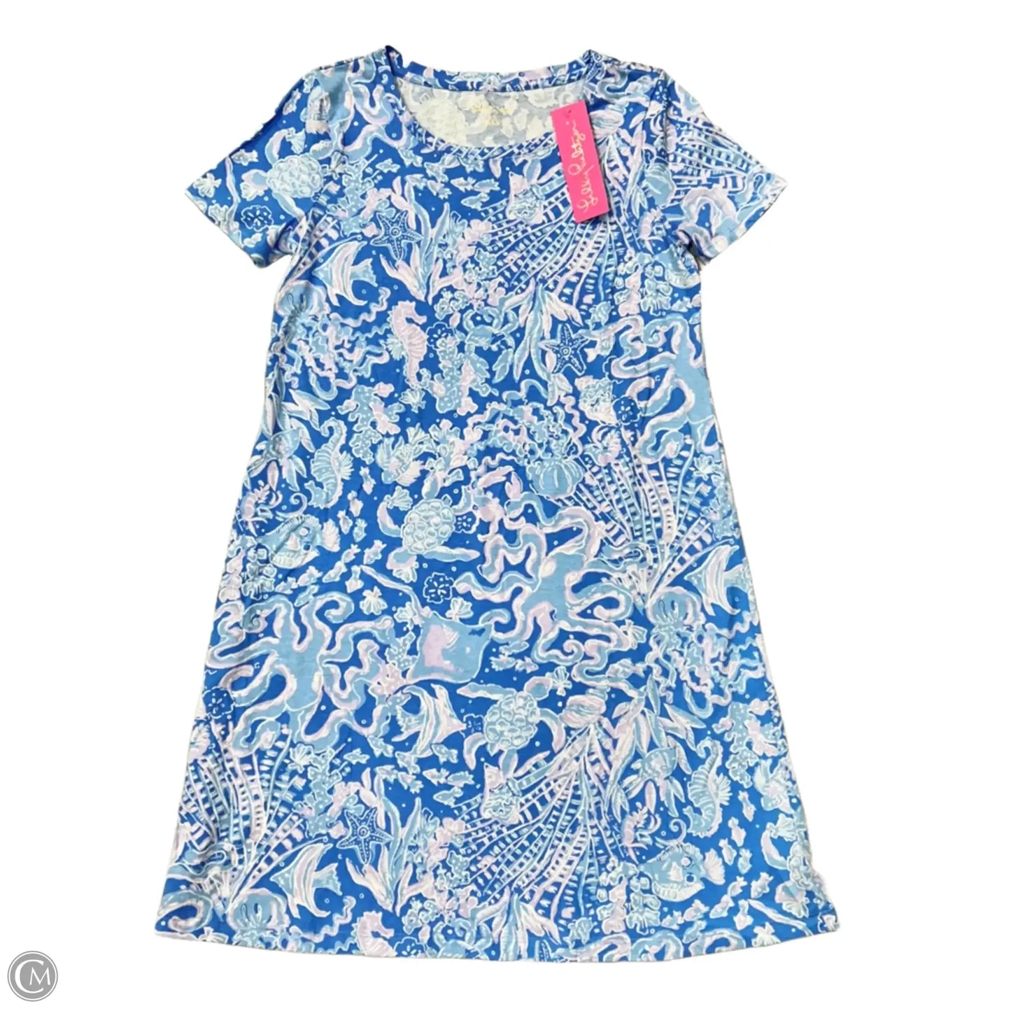 Dress Designer By Lilly Pulitzer In Black & Purple, Size: Xs