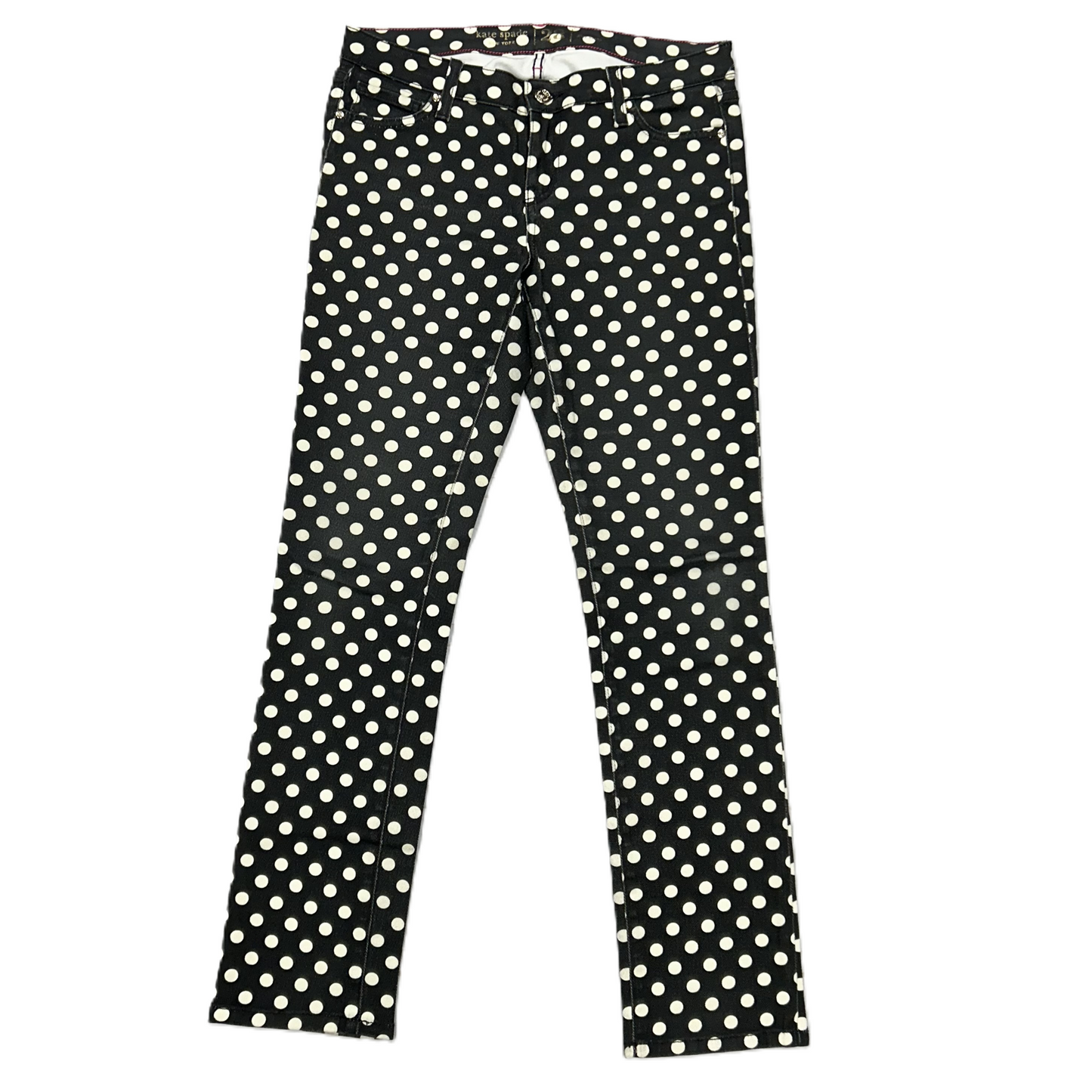 Pants Designer By Kate Spade In Polkadot Pattern, Size: 6