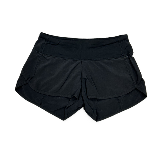 Athletic Shorts By Lululemon In Black, Size: Xs