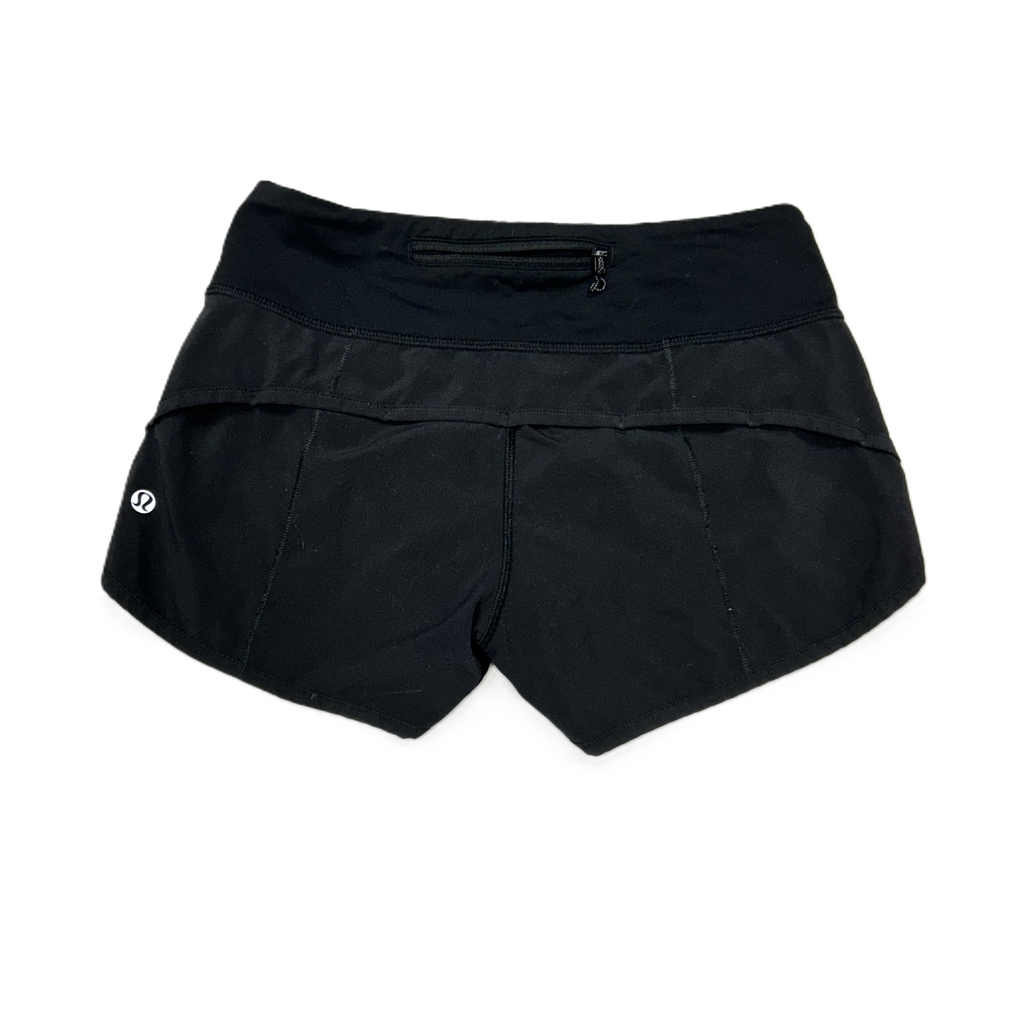 Athletic Shorts By Lululemon In Black, Size: Xs