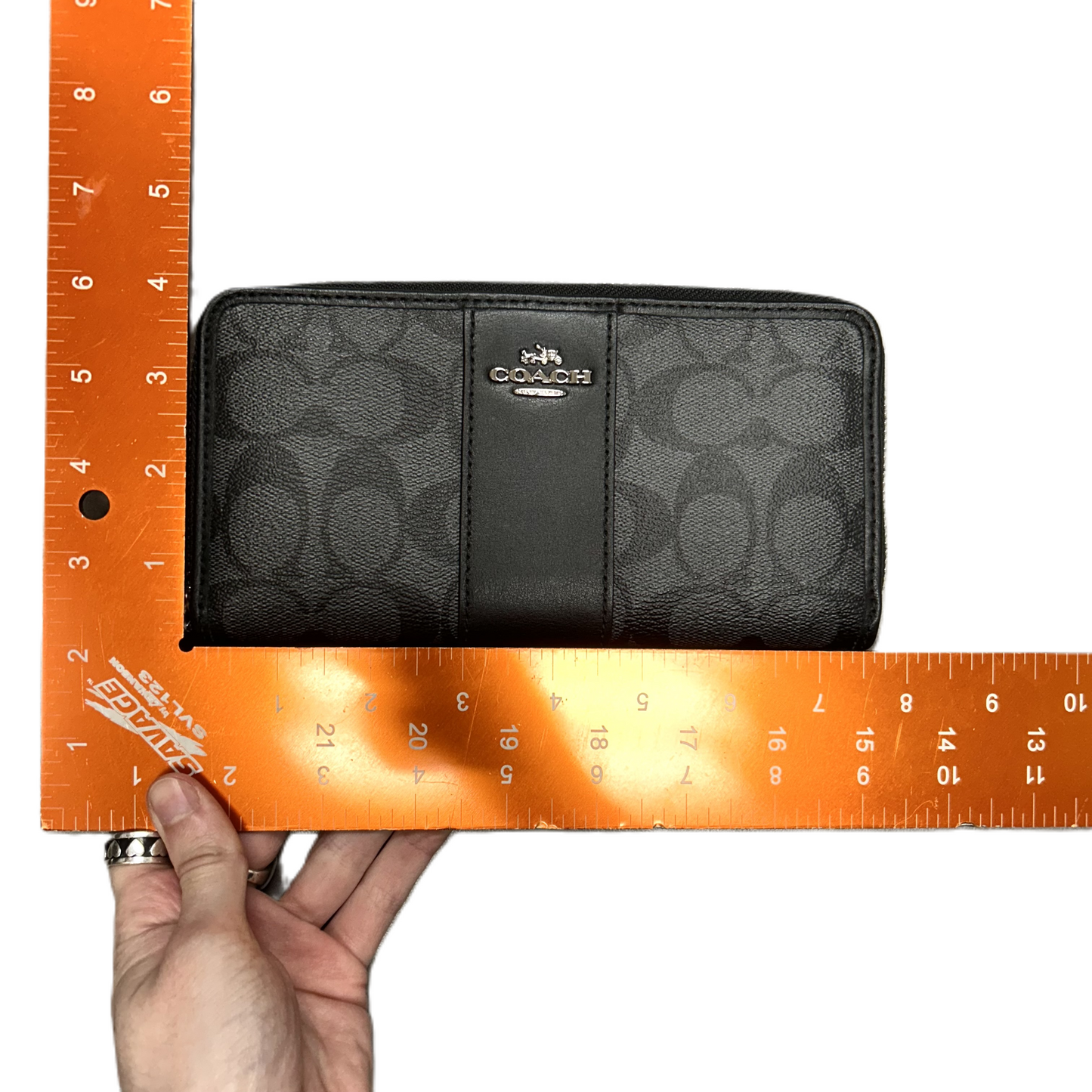 Wallet Designer By Coach, Size: Large