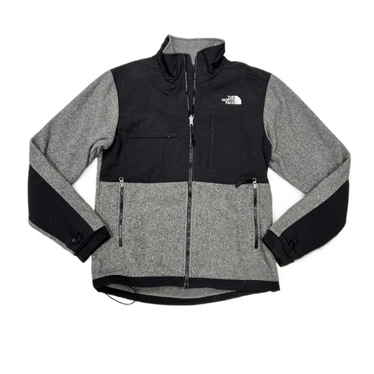 Jacket Fleece By The North Face In Black & Grey, Size: M