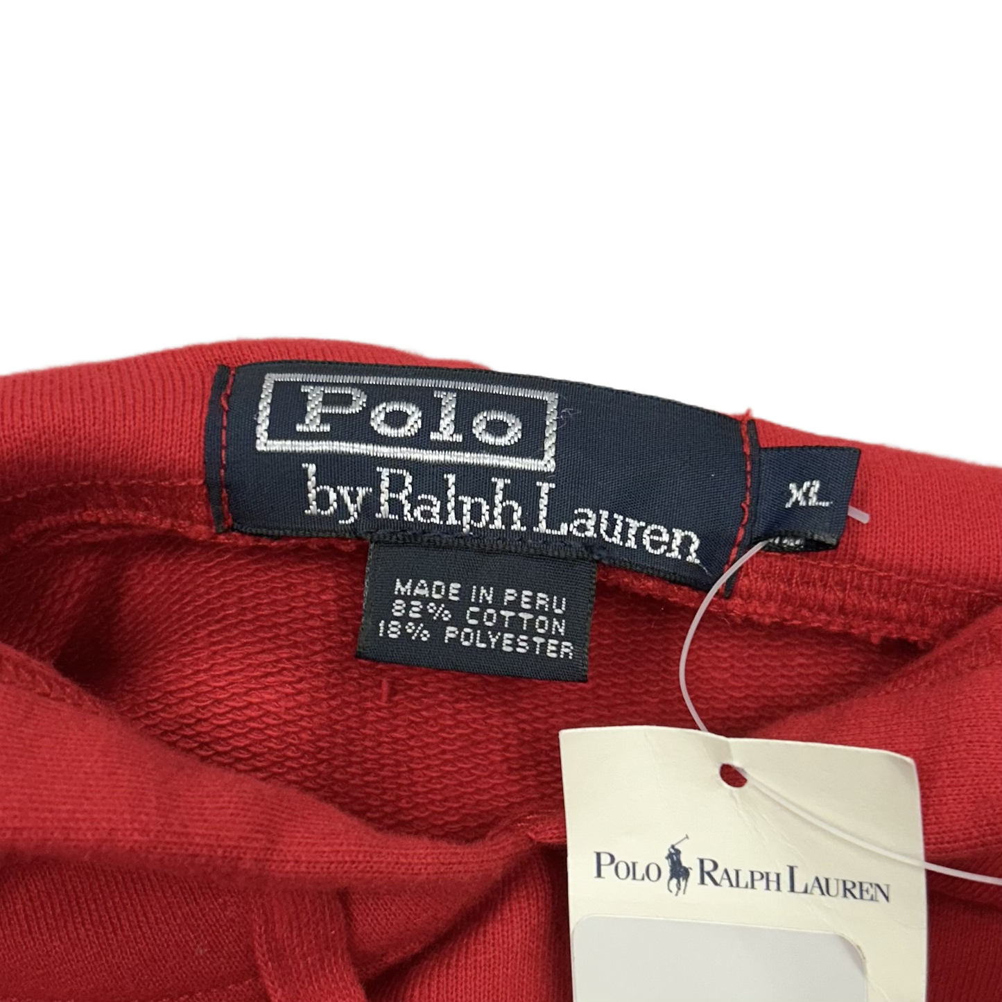 Sweatshirt Designer By Polo Ralph Lauren In Red, Size: Xl