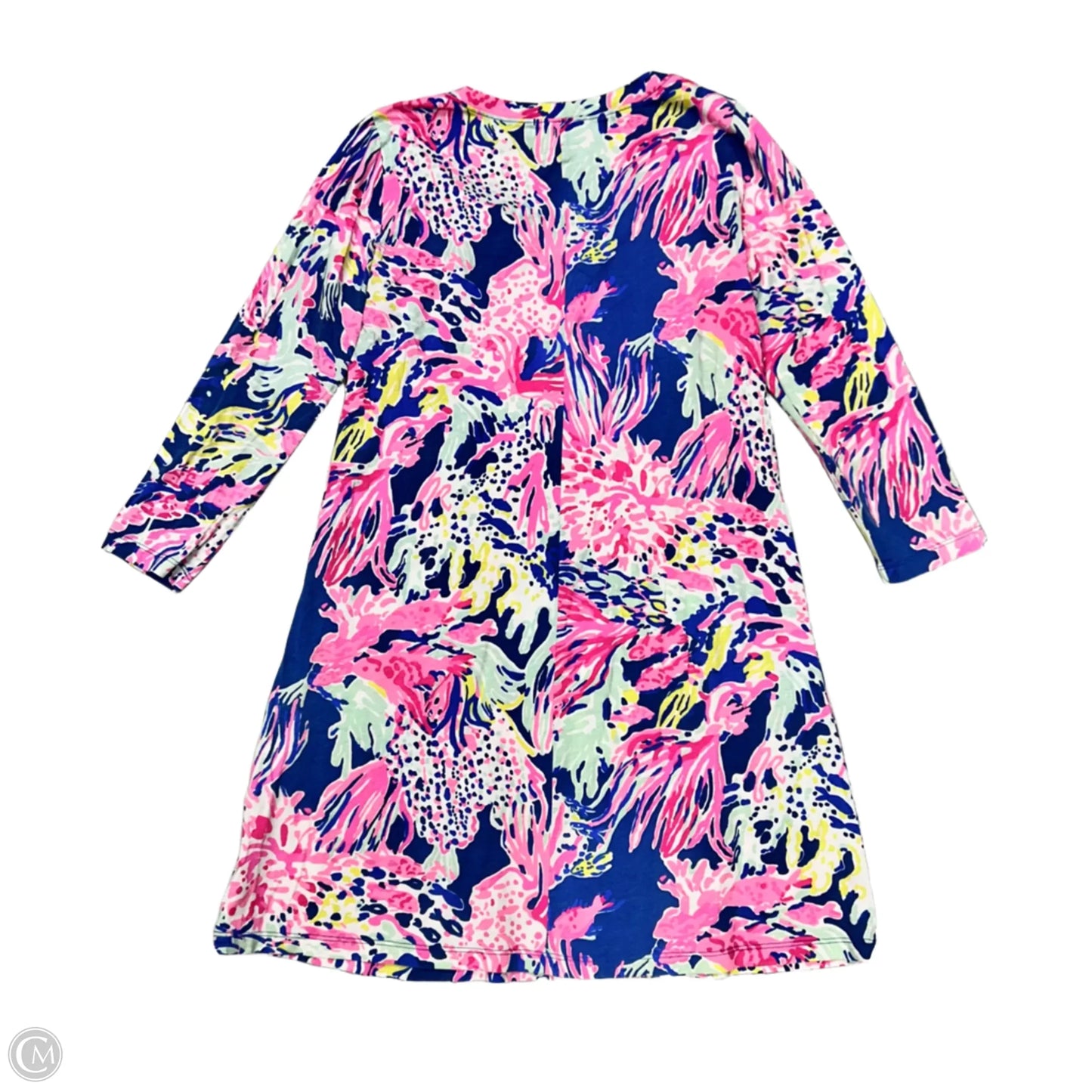 Dress Designer By Lilly Pulitzer In Blue & White, Size: S