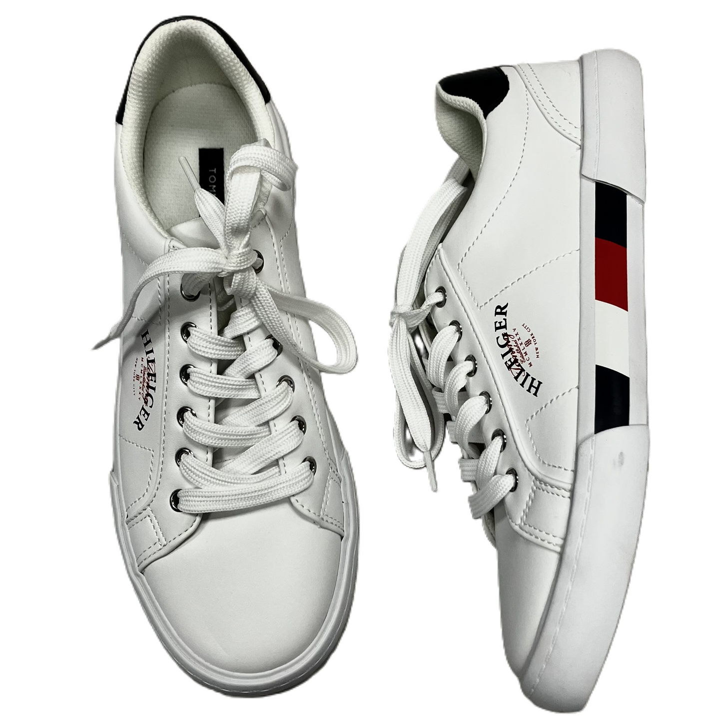 Shoes Sneakers By Tommy Hilfiger In White, Size: 8