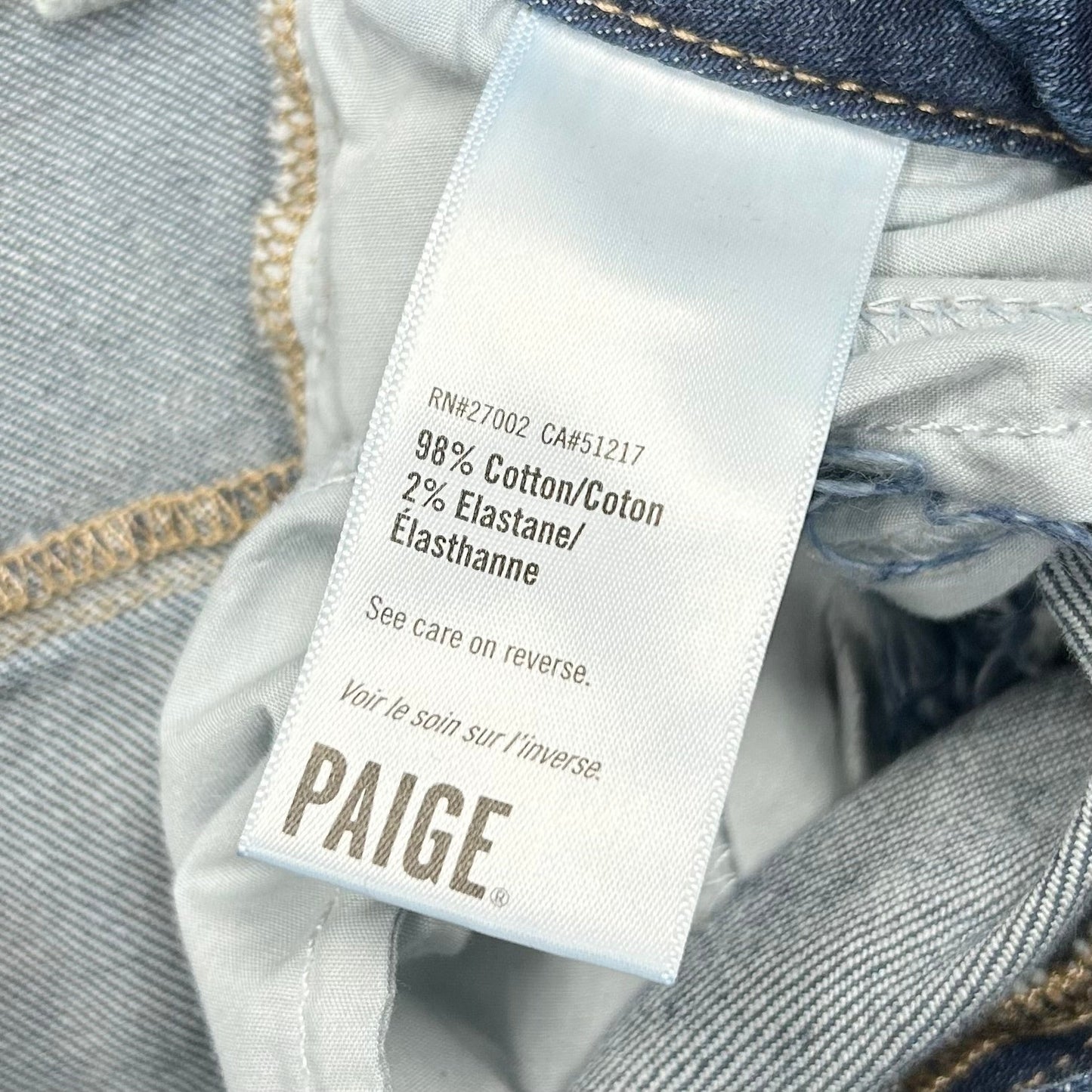 Jeans Wide Leg By Paige In Blue Denim, Size: 2