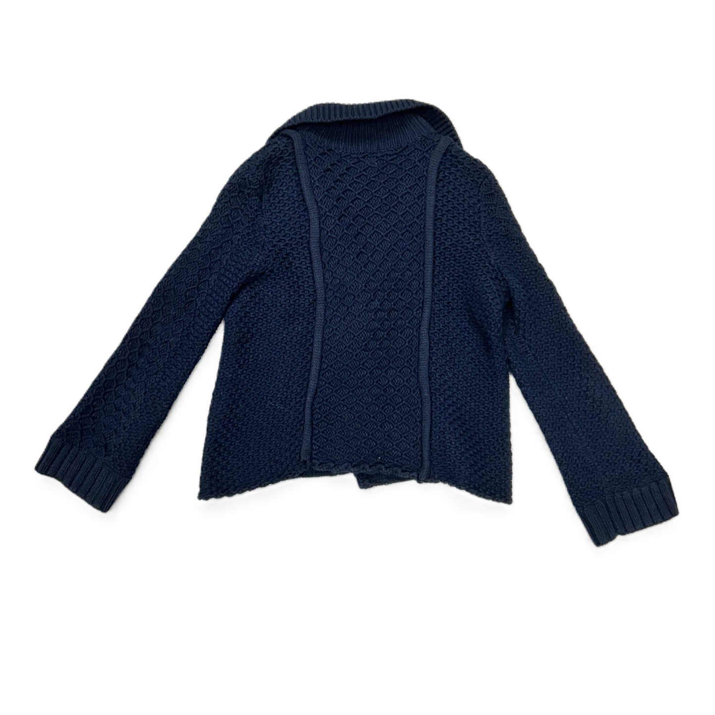 Sweater Cardigan By Maeve In Navy, Size: Xxsp