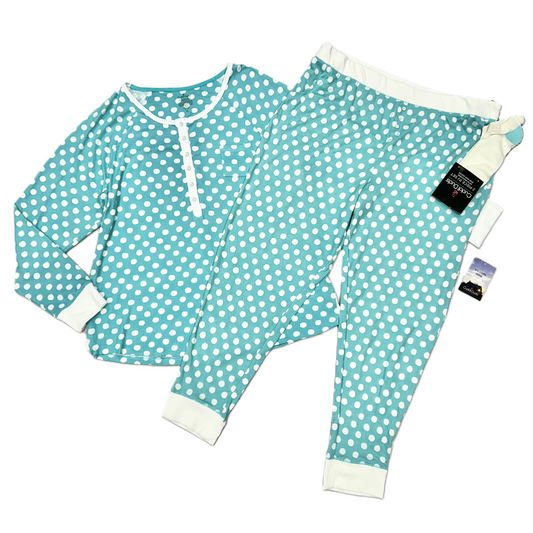 Pajamas 2pc By Cuddl Duds In Polkadot Pattern, Size: Xl