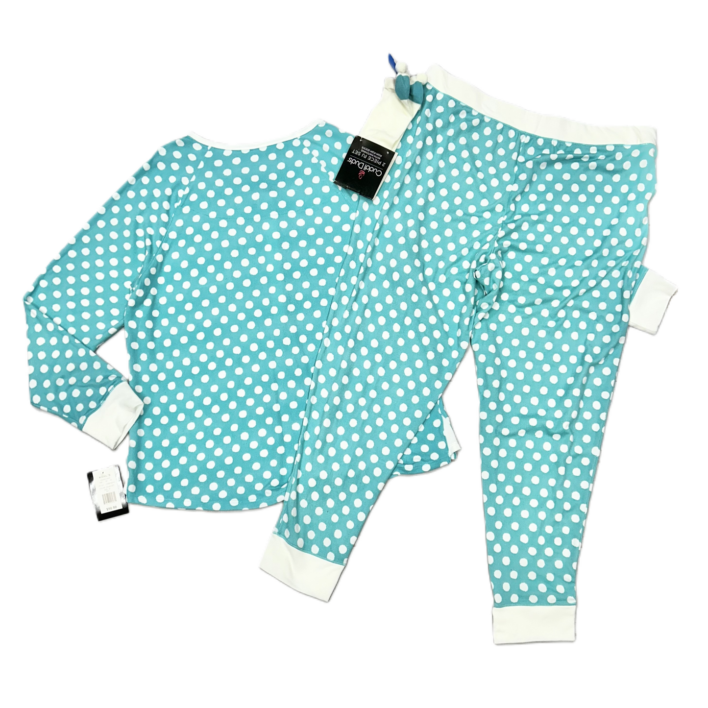 Pajamas 2pc By Cuddl Duds In Polkadot Pattern, Size: Xl