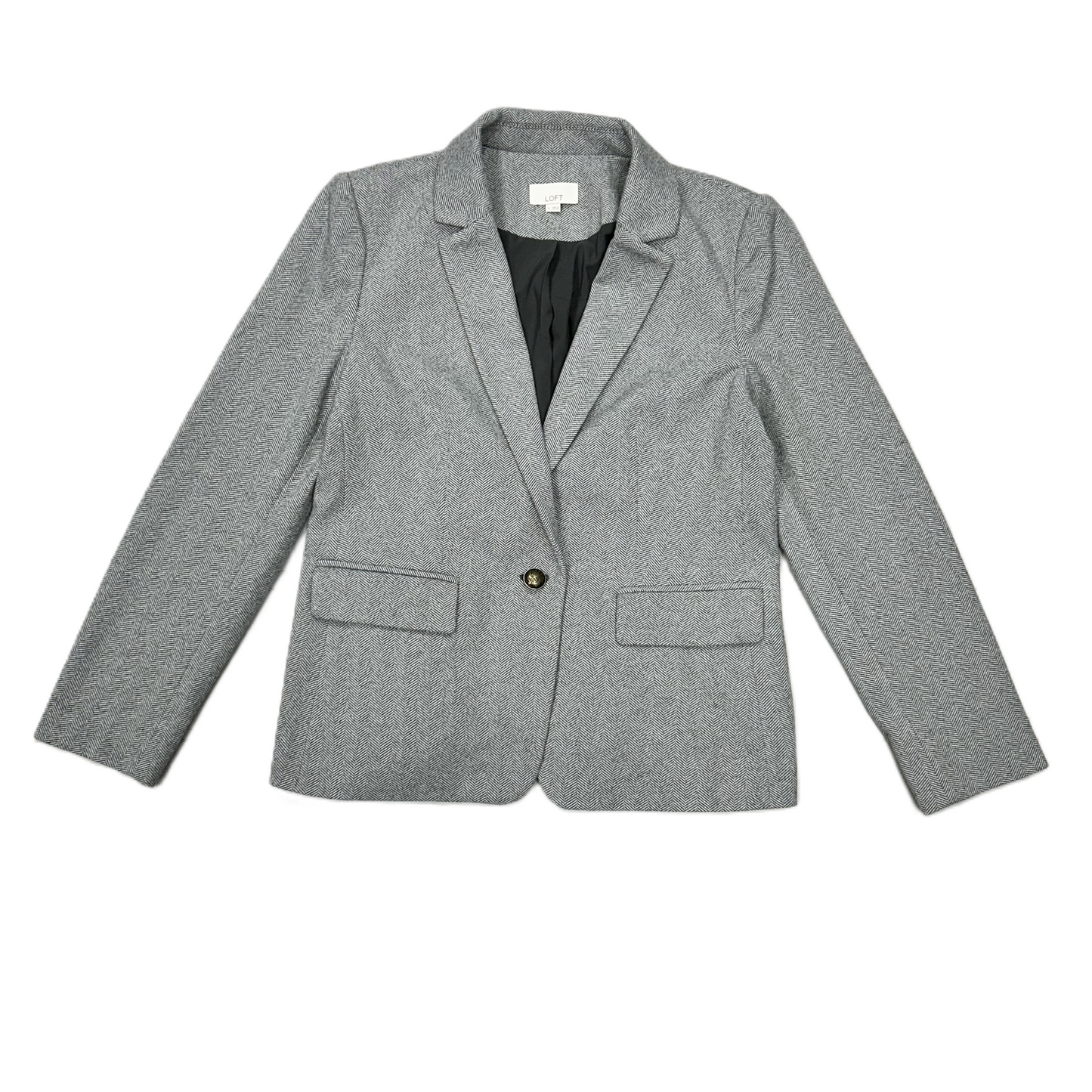 Blazer By Loft In Grey, Size: M