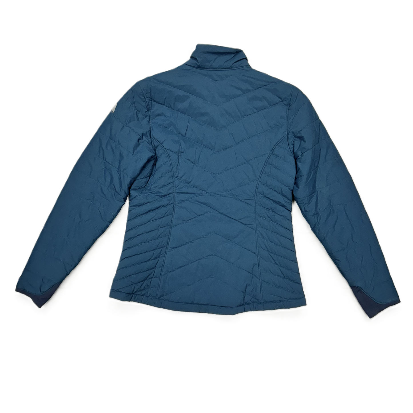 Jacket Puffer & Quilted By Eddie Bauer In Teal, Size: M