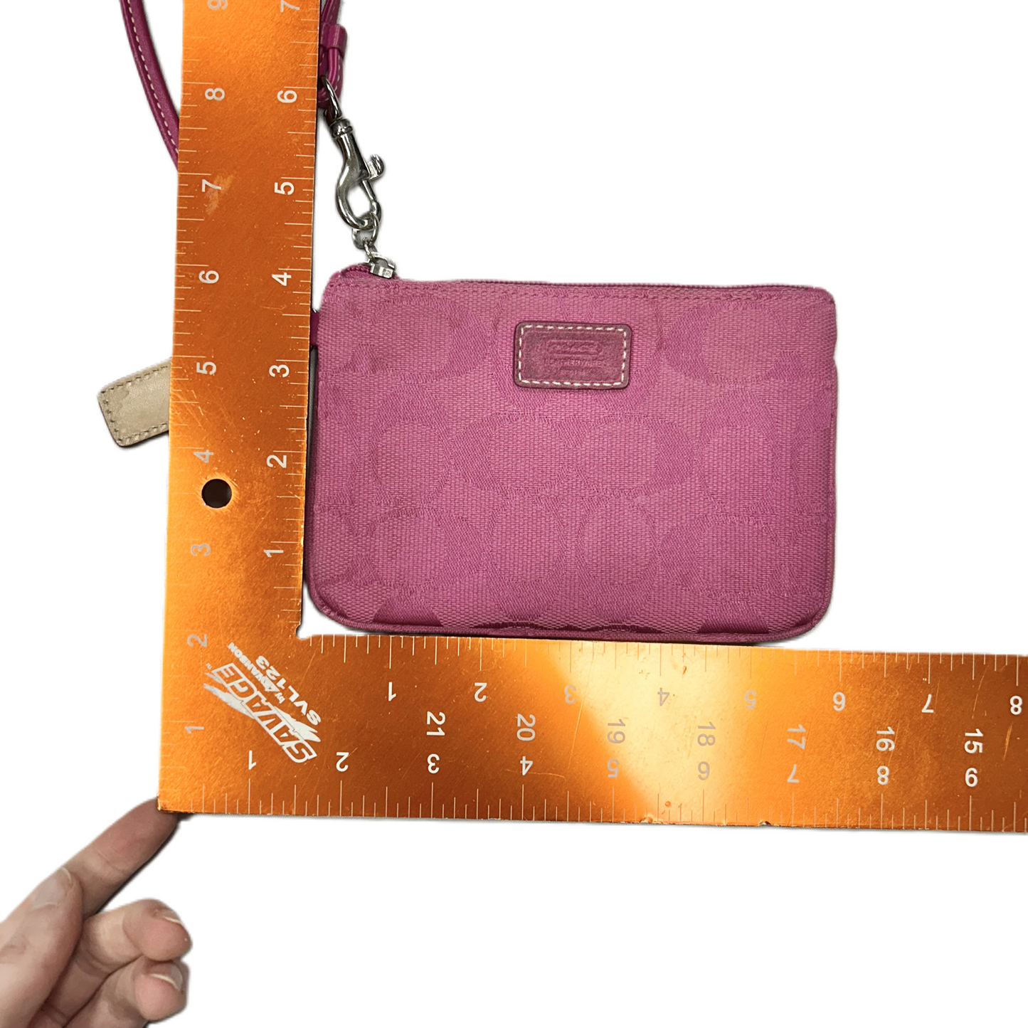 Wristlet Designer By Coach, Size: Small