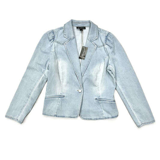 Jacket Denim By Inc In Blue Denim, Size: L