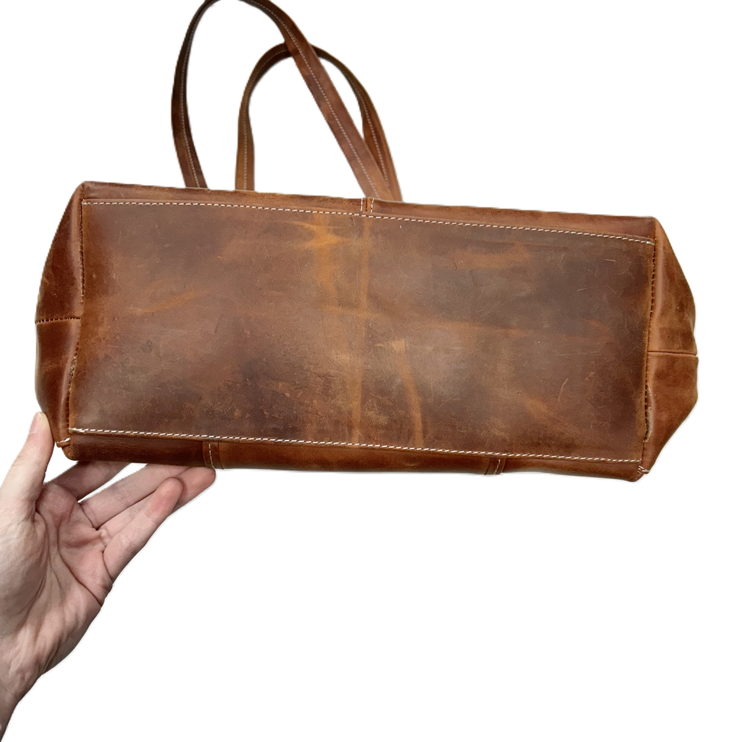 Handbag Leather, Size: Large