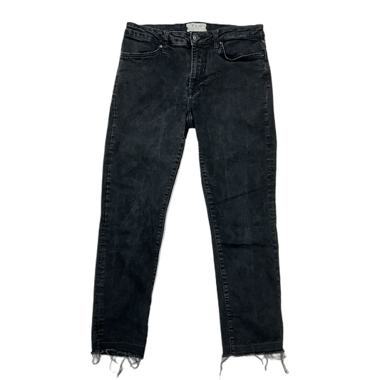 Jeans Skinny By We The Free In Black Denim, Size: 6